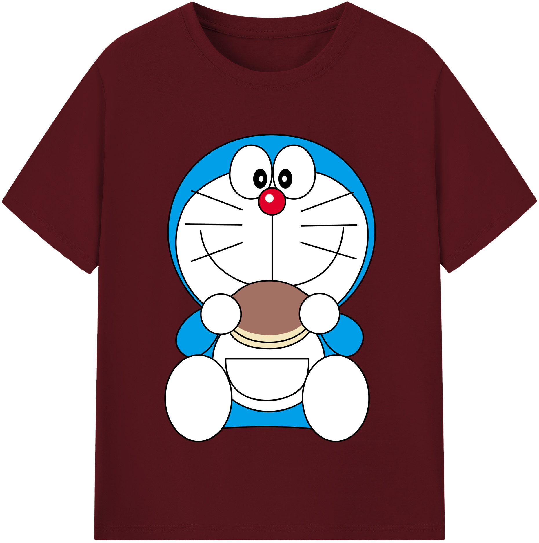 （画像用） ドラえもん Doraemon 綿100％半袖Tシャツ（フロントプリント）